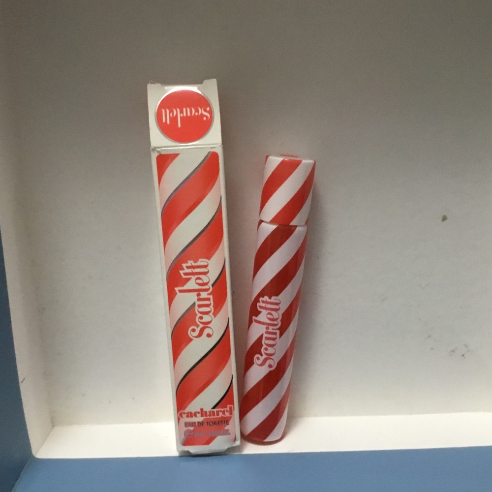 Cacharel Scarlett For Her Red and White Striped
